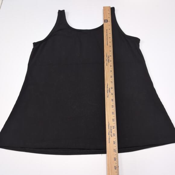 Torrid Everyday Tank Top Womens Plus Size 3X Black Scoop Neck Rib & Hook Eye NWT - Picture 15 of 16